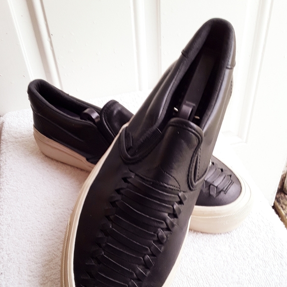 Vans Shoes Vans Mens Leather Athletic Shoes Poshmark